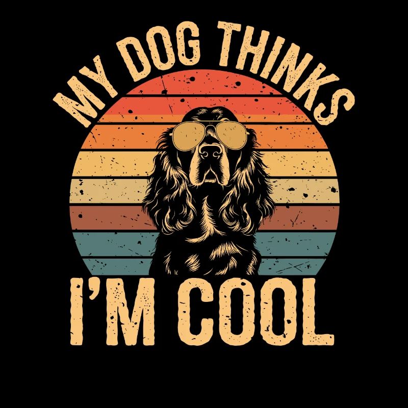 Cocker Spaniel Mon chien pense que je suis cool