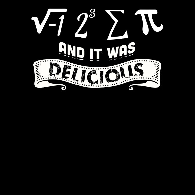 Ich aß etwas Kuchen und es war köstlich Pi Tag Math
