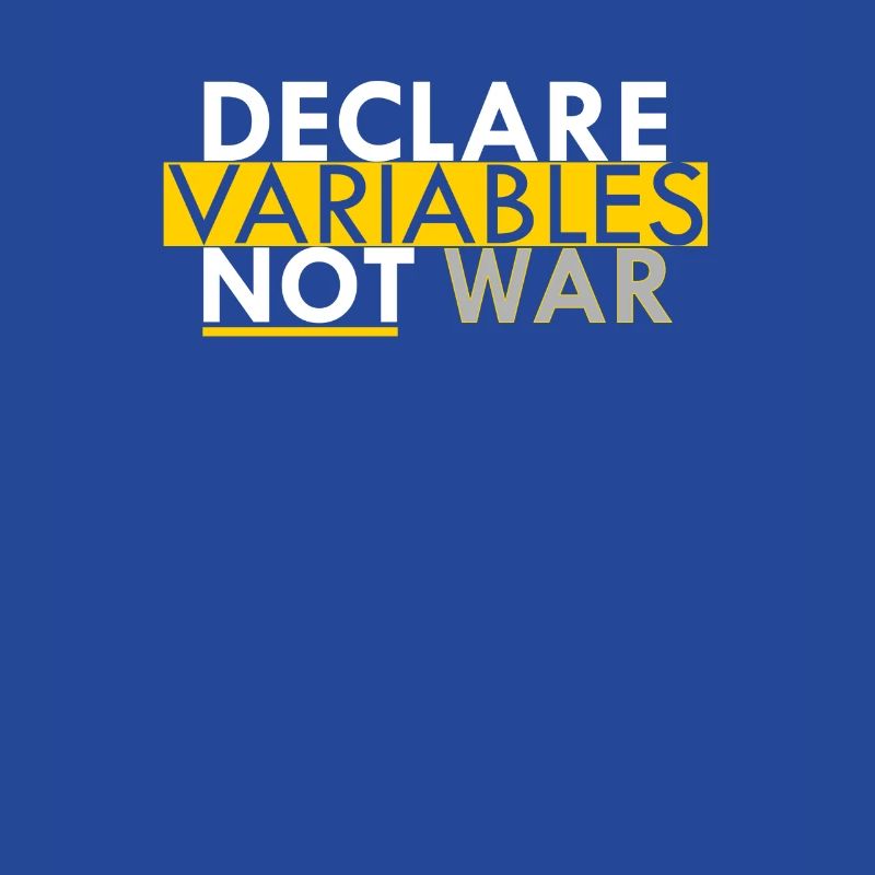 Déclarez les variables non le cadeau de programmeur de guerre