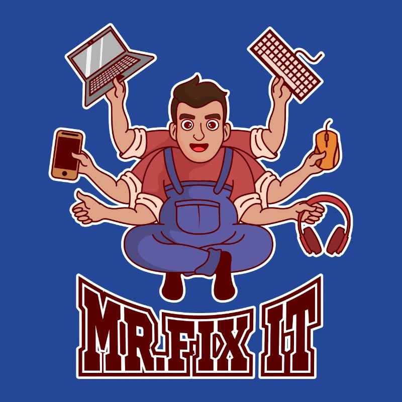 Mr. Fix IT Admin IT Specialist Sysadmin