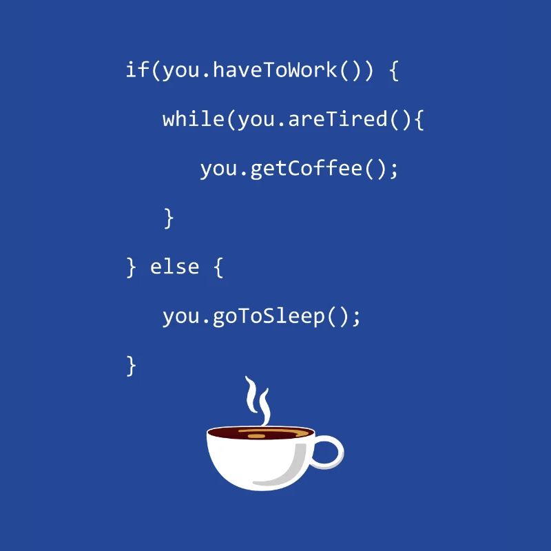 Programming Coffee Full Stack Coder Software