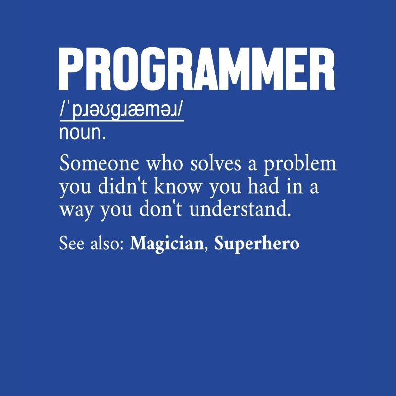 Programmer Definition Software Developer Coder