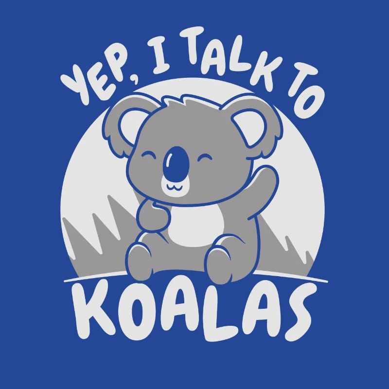 Ja, ich spreche mit Koalas Koalabär Phascolarctos