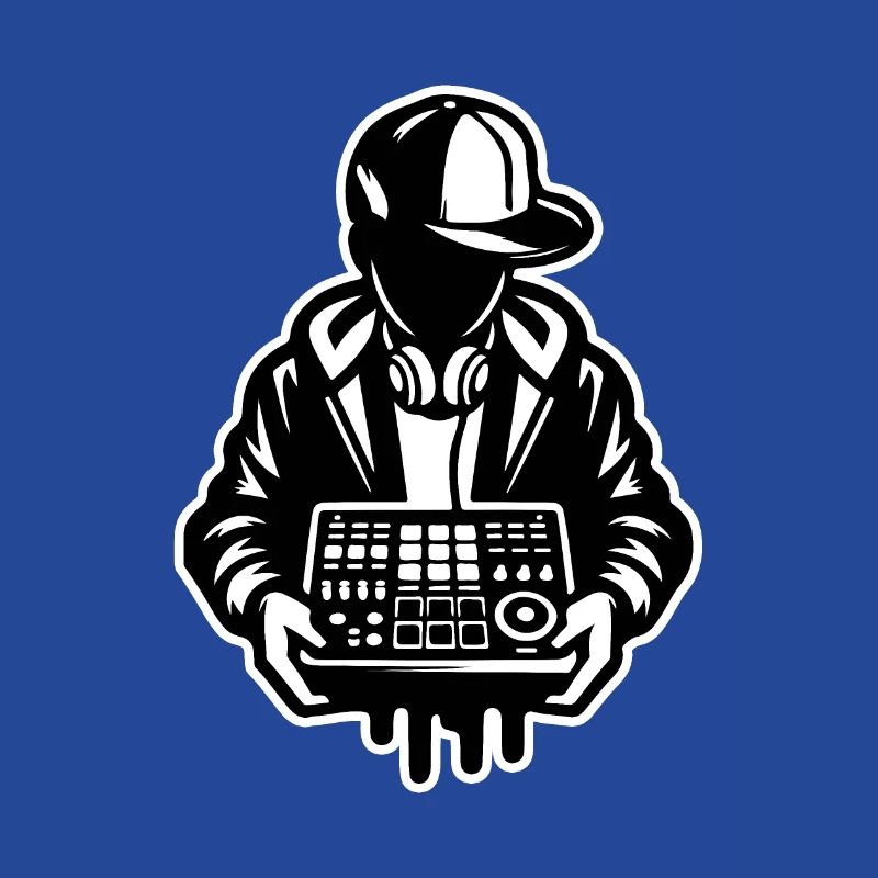 Beat Maker Sampler in der Hand