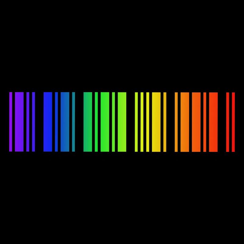 Regenbogen Strichcode, LGBT