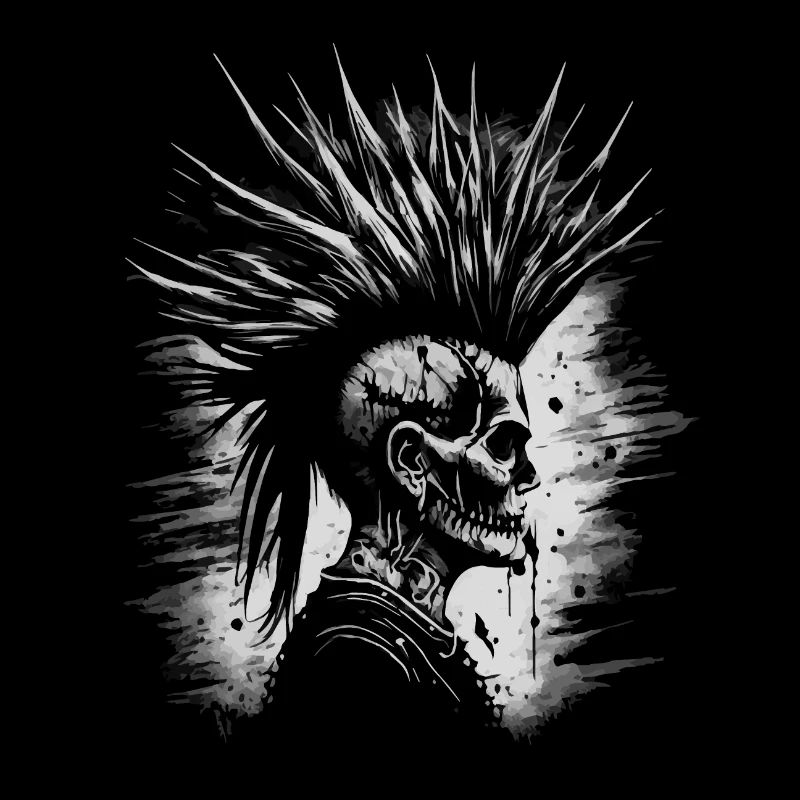 Horror Punk Zombie