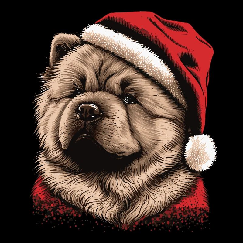Chow Chow Noël