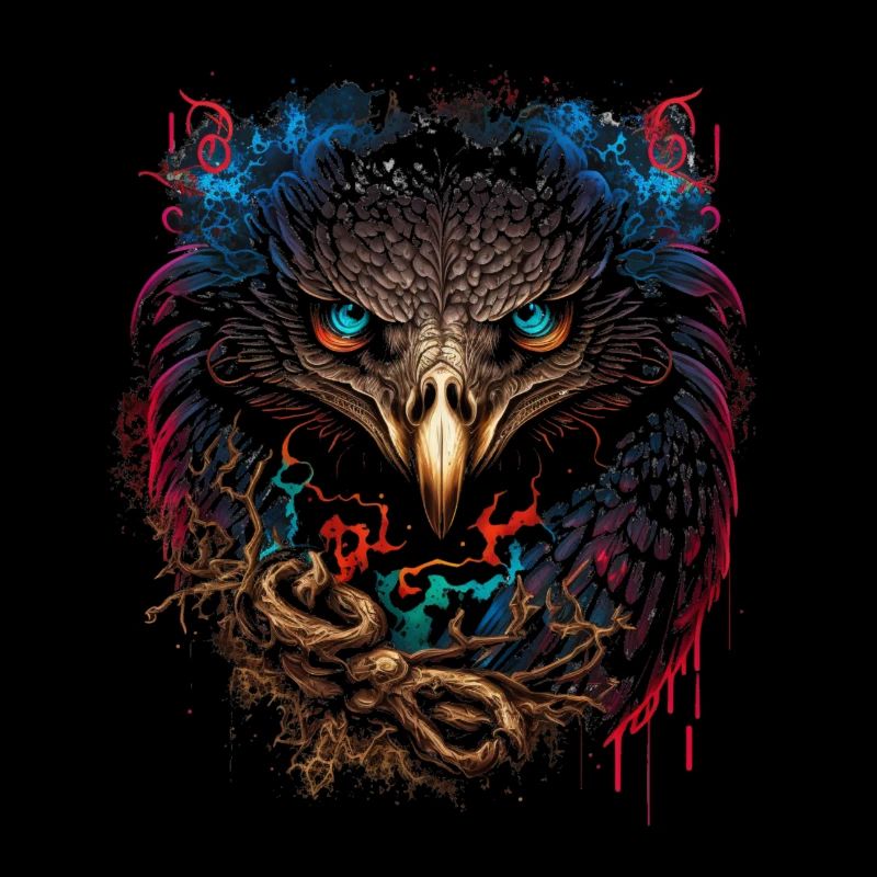 Adler | Adlerkopf | Eagle | 3D Effekt