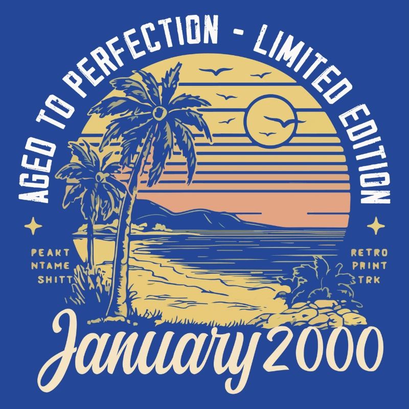 2000 Geburtstag Januar 2000 - Geschenk Januar 2000
