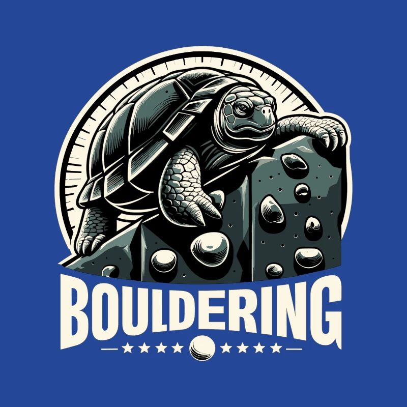 Bouldering Turtle Climbing Gift