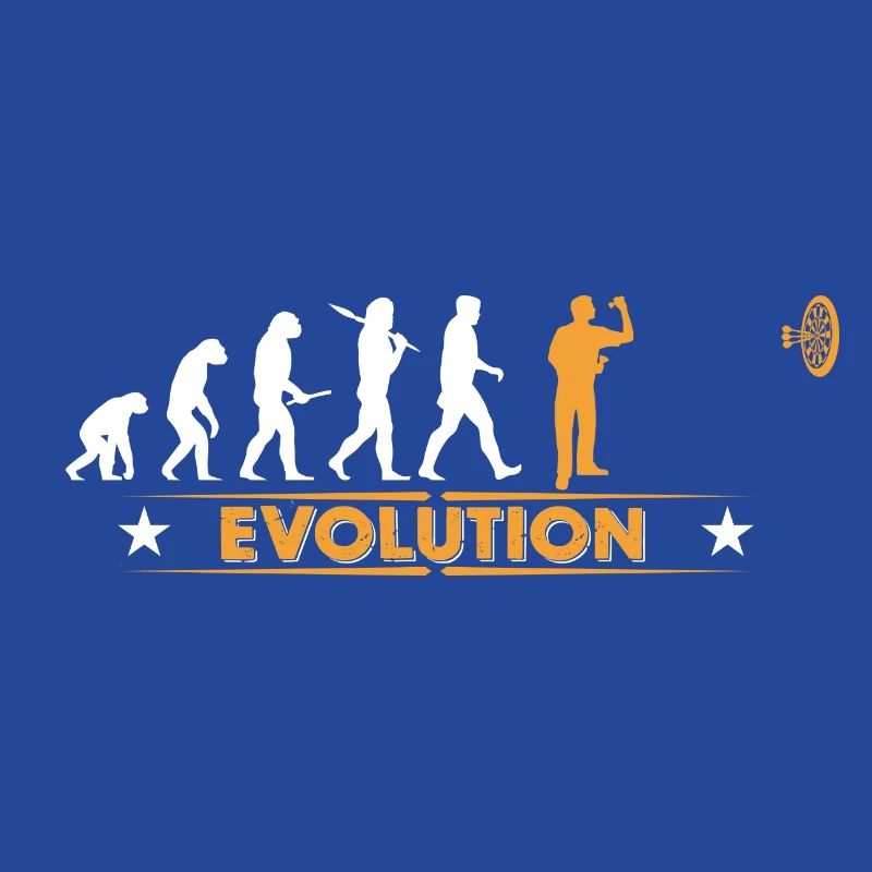 Dart - Evolution - orange/weiss