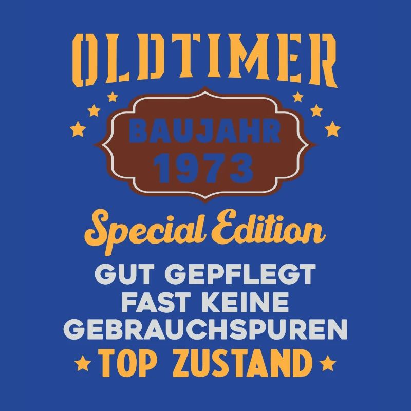 Oldtimer Baujahr 1973 Geburtstagsgeschenk