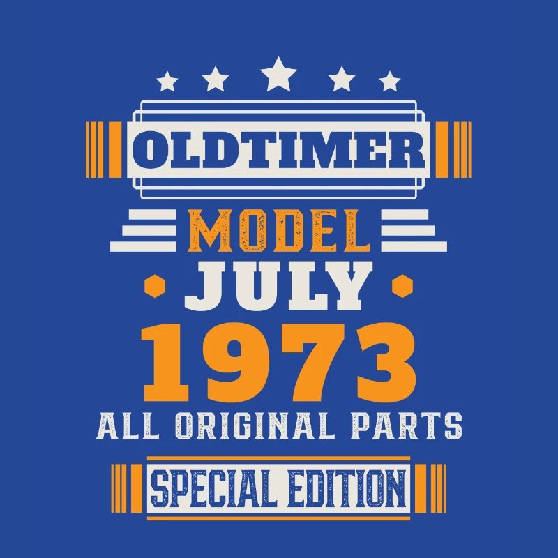 Oldtimer Juli 1973 Geburtstag Geschenk