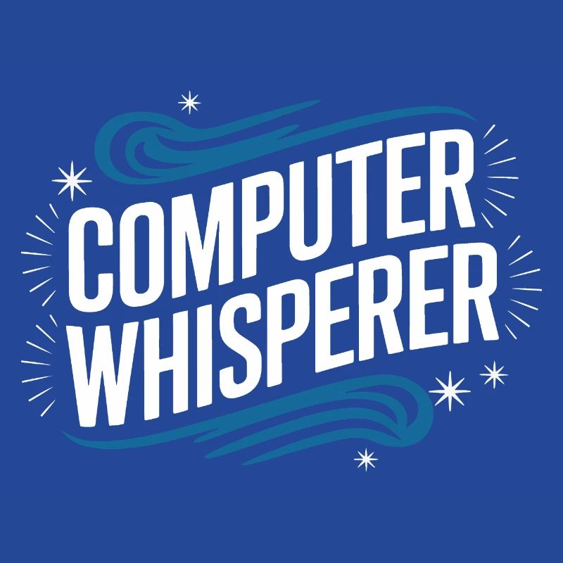 Technischer Support Computerfreak Nerd