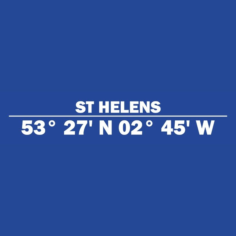 St Helens coordinates