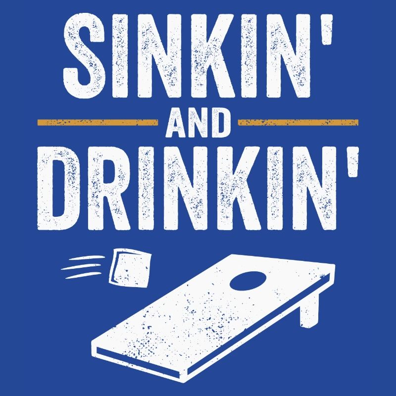 Cornhole Werfen und Trinken