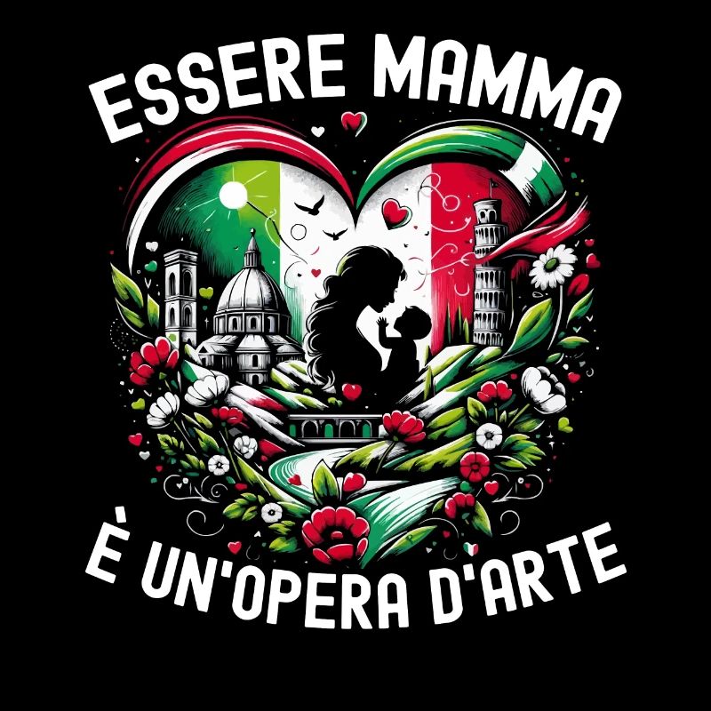 Muttertag Beste Mama Italien Geschenk