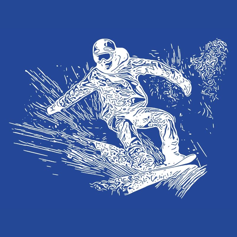 Snowboarding Ride Style Deep Snow Snowboard Move