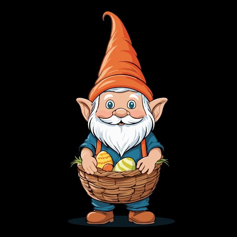 Easter Nordic Gnome Easter Bunny Funny