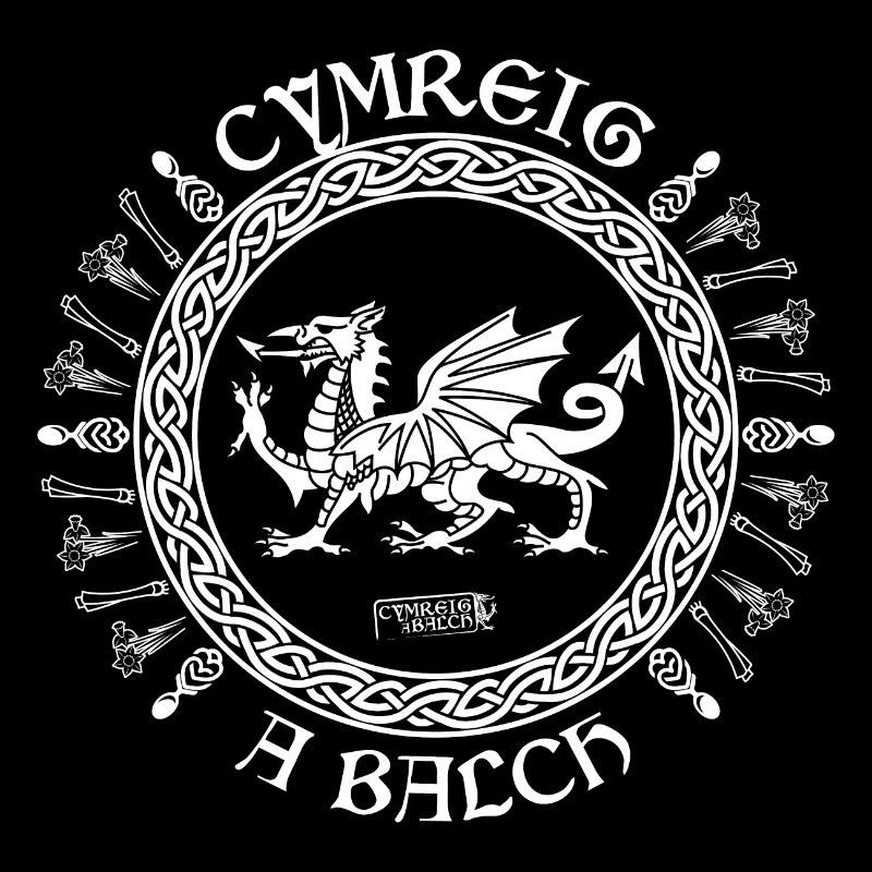 CYMREIG A BALCH Celtic Ring (Walisisch und stolz)