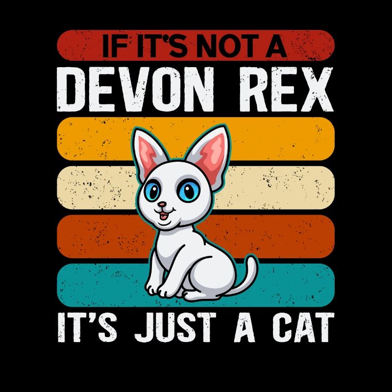 Devon Rex Cat Propriétaire Cat Cadeau
