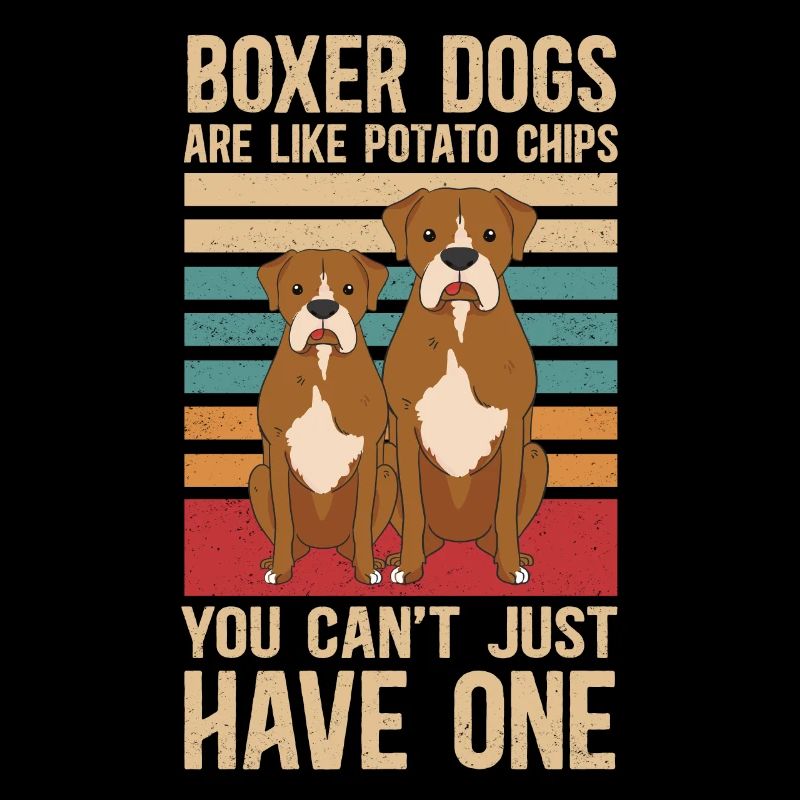 Boxer Hund Deutscher Boxer Hundehalter Geschenk