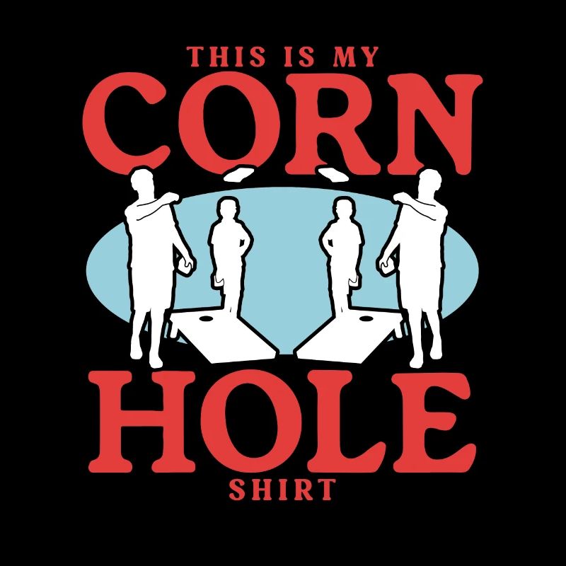 Cornhole Player Bean Bag Blind Hole Gift