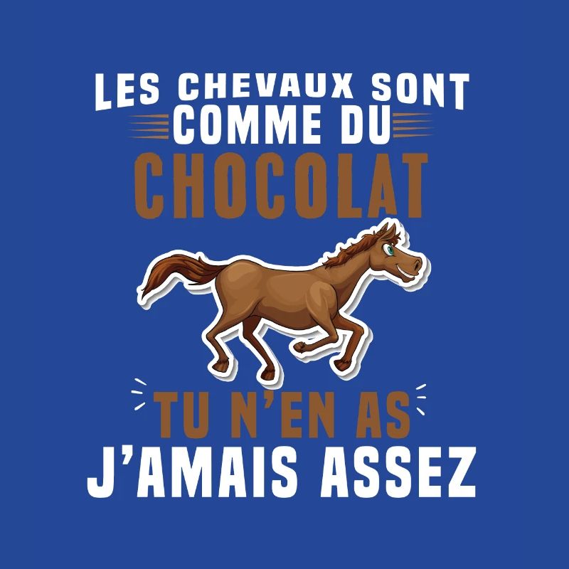 Les chevaux sont comme du chocolat