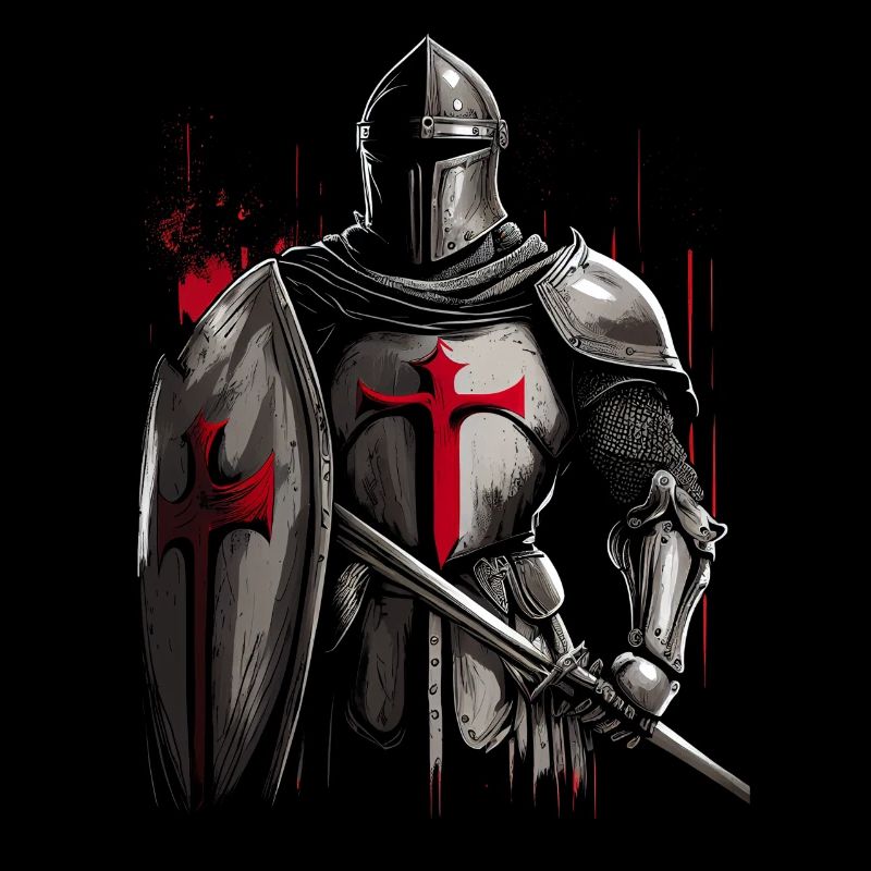 Deus Vult Crusaders Knights Templar Middle Ages