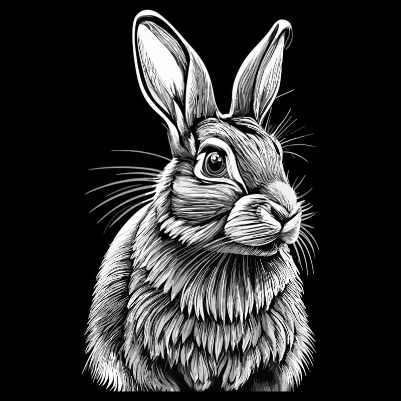 Rabbit Portrait