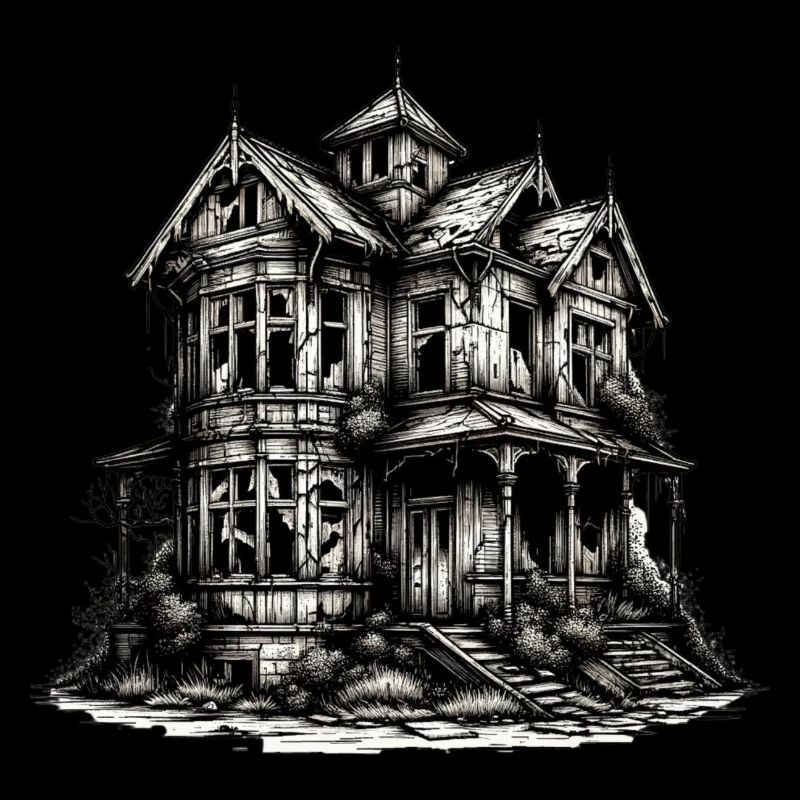 Desolate Urbex House - Eine Geschichte der Dekadenz u