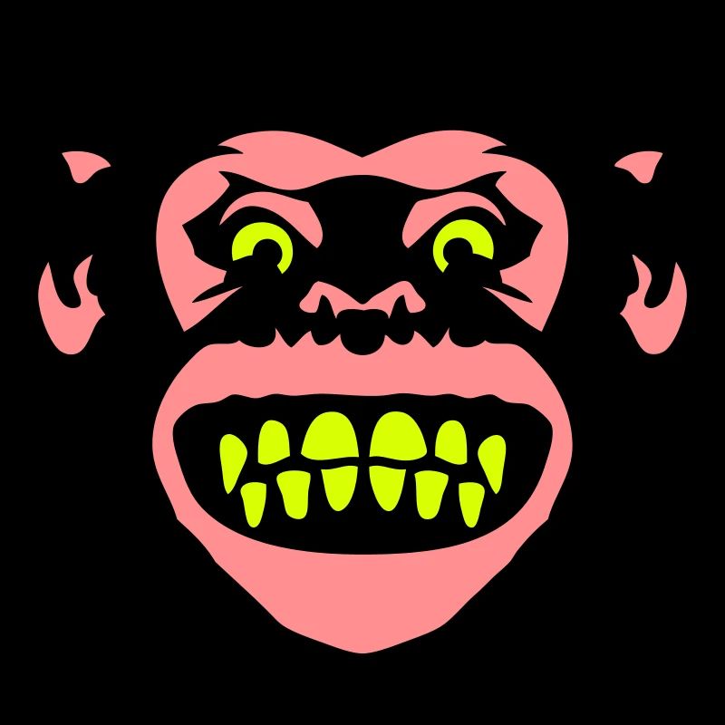 monkey monkey Grimasse 8