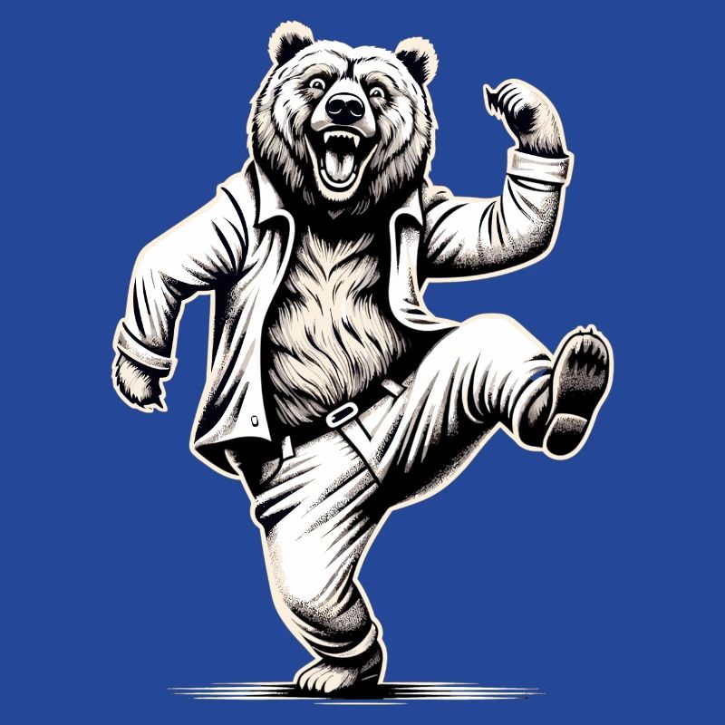 Funny Bear Dad Dad Gift