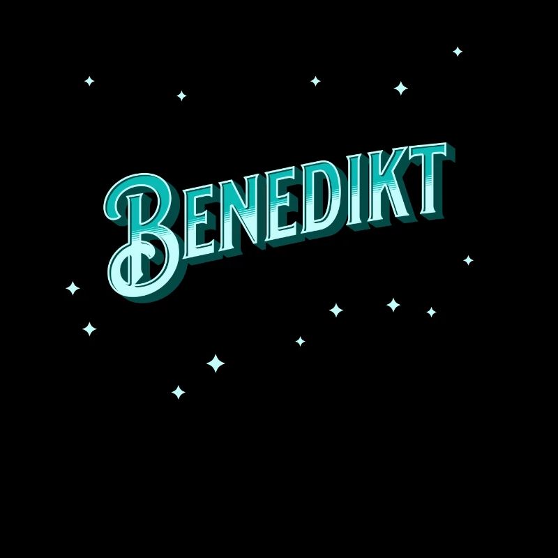 Benedict's name personalized