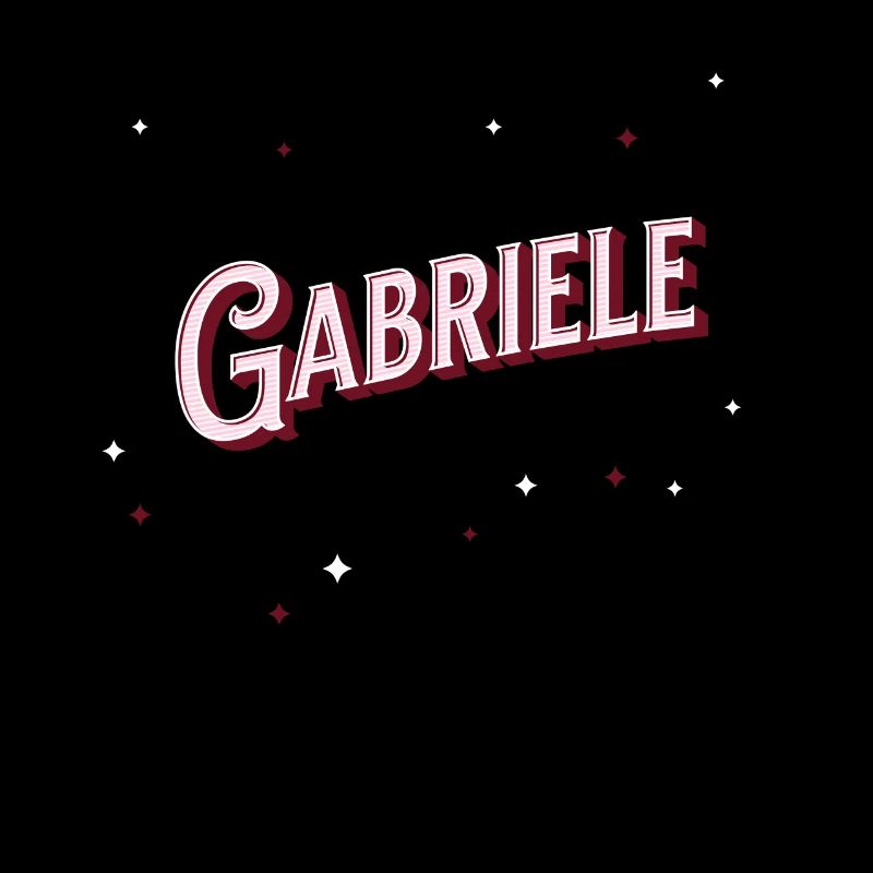 Gabriele's name personalized