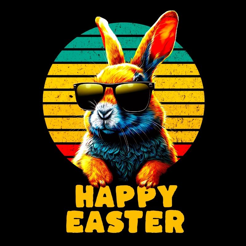 Cool Rabbit - Joyeuses Pâques