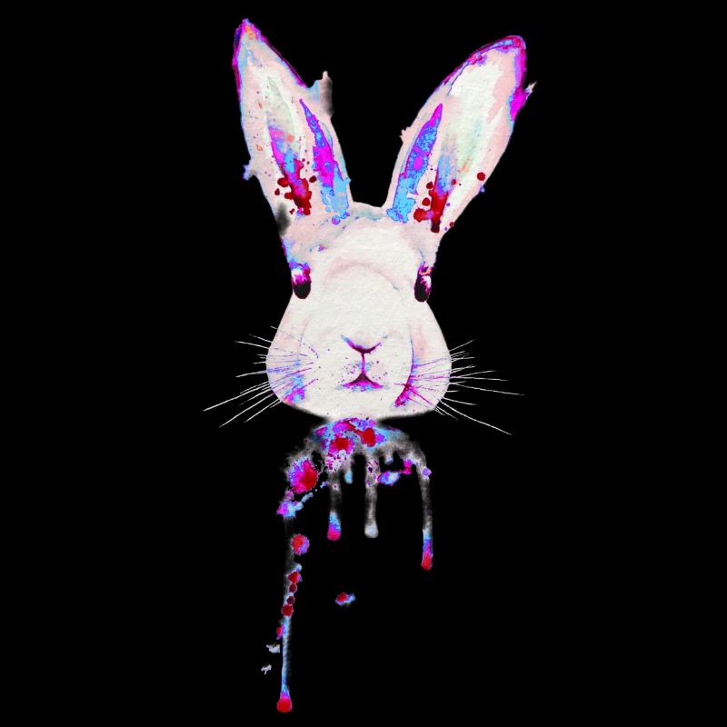 Rabbit Neon Purple