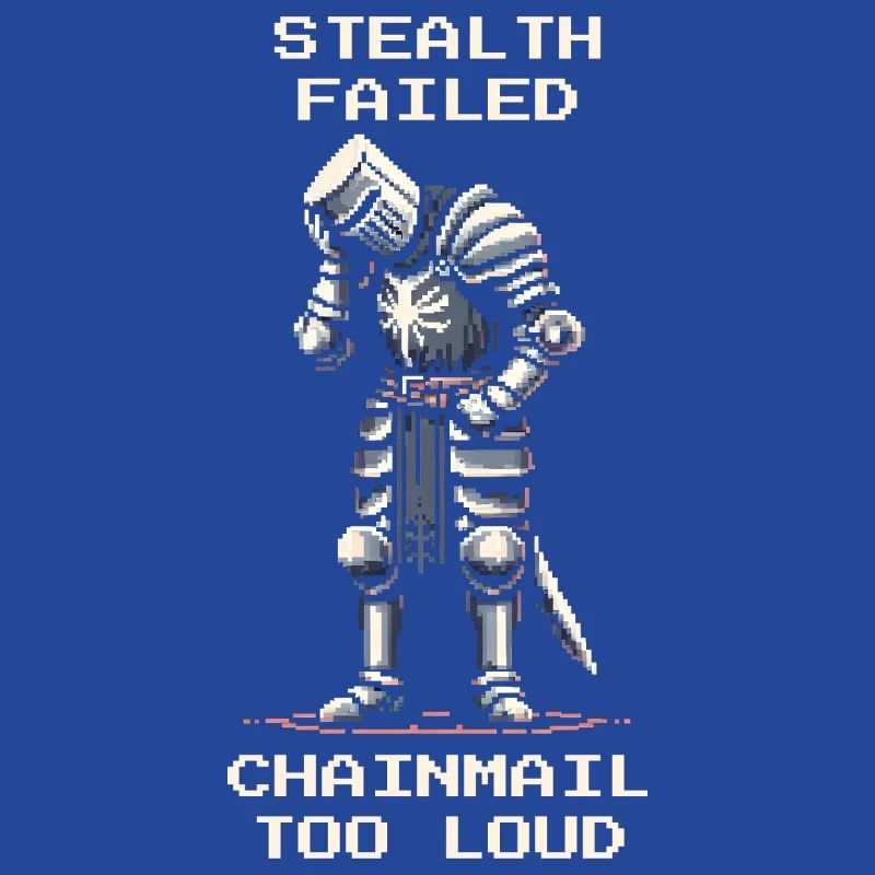 Stealth failed | Chainmail too loud - Knight