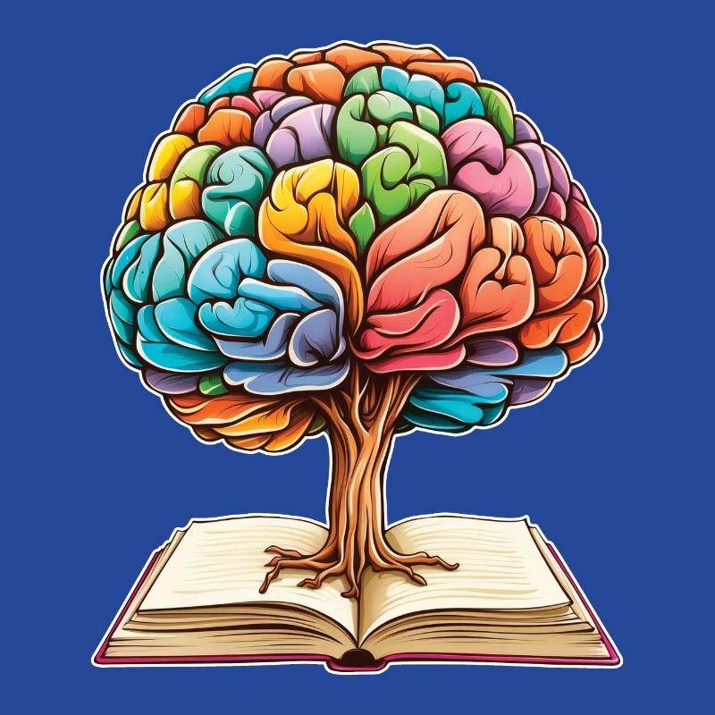 Reading Forms Mindset Growth Artwork Tree