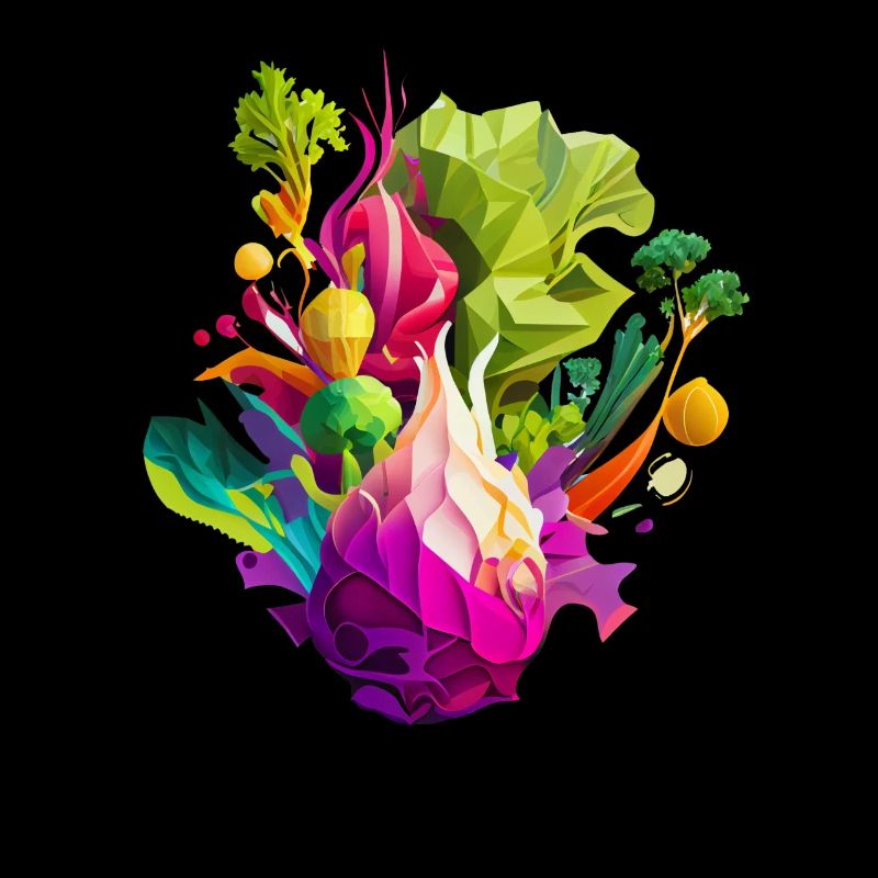 Vegetables Different Types Abstract