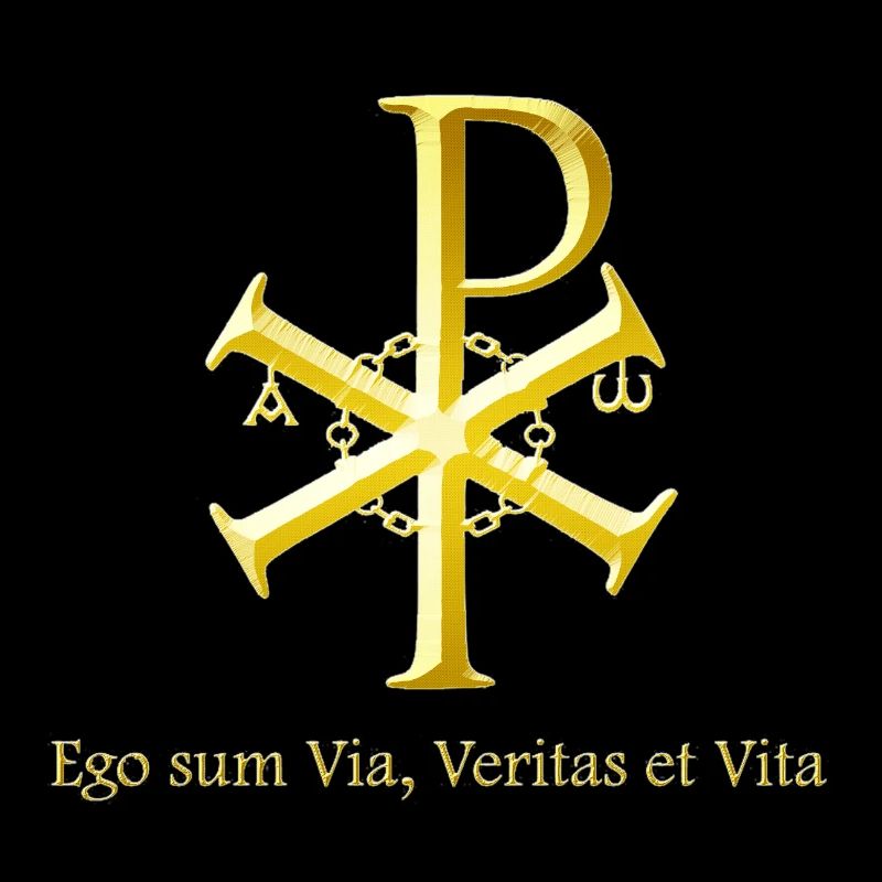 Symbol beginning end Alpha Omega God Christian