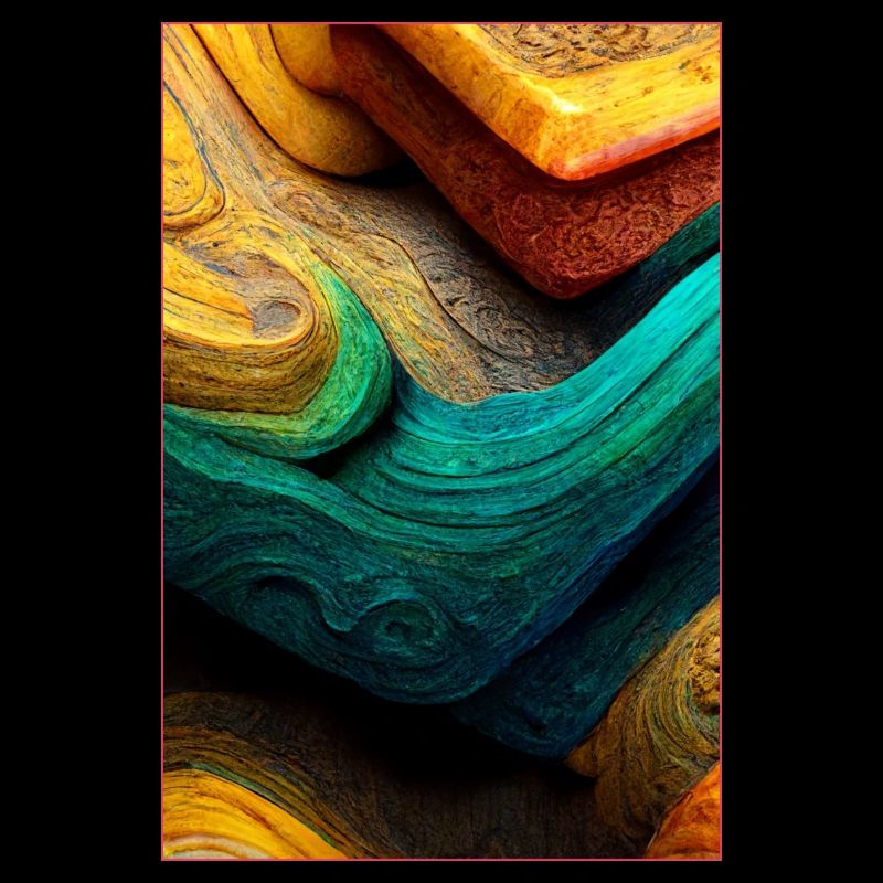 Abstract 3D Surface Background