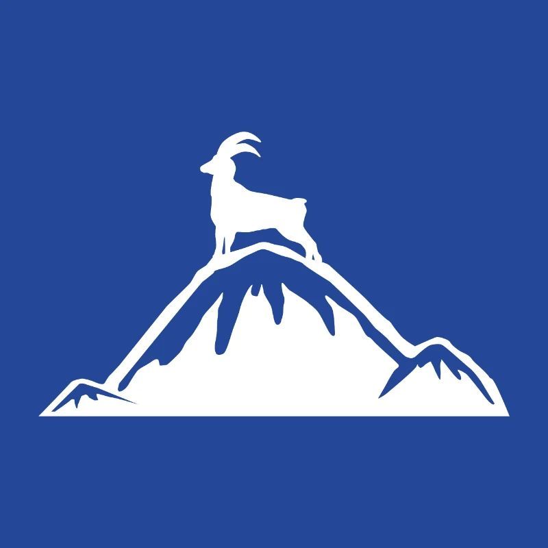 Alpen Steinbock Bergsteigen Geschenkidee