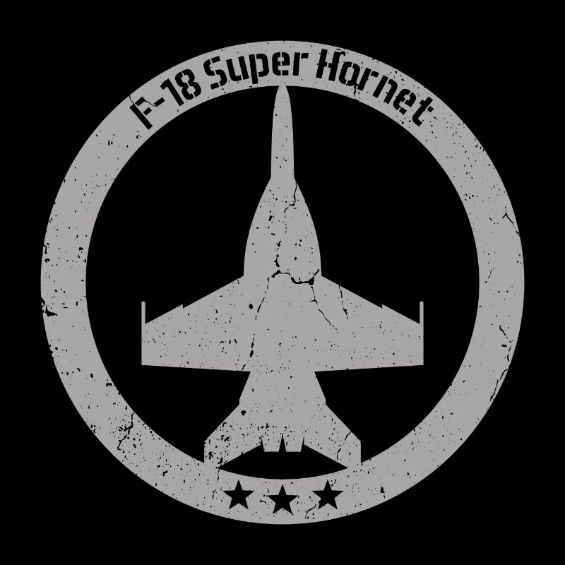 F18 Super Hornet Flugzeug Emblem Patch