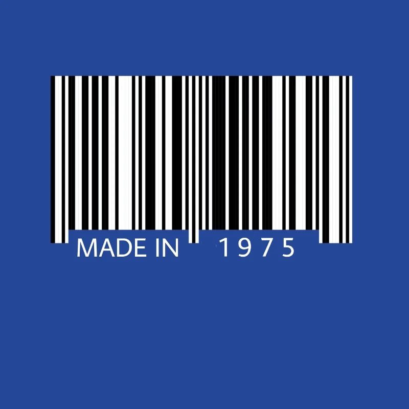 Made in 1975 Barcode Gift