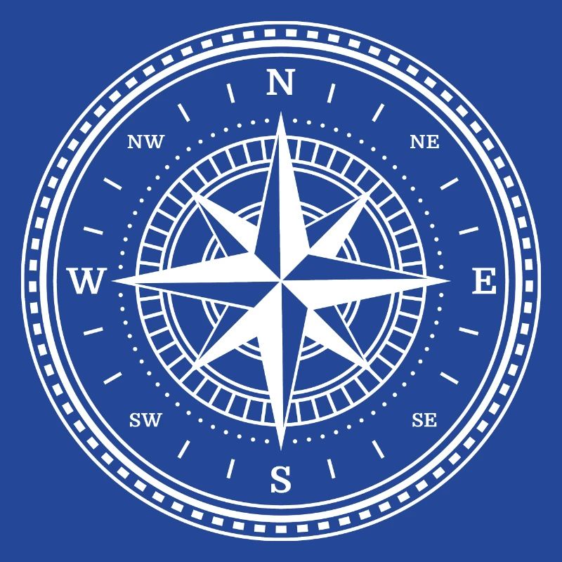 Wind Rose Compass Navigation