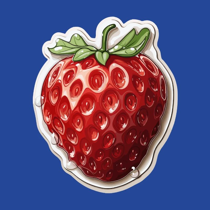 Erdbeere - Illustration