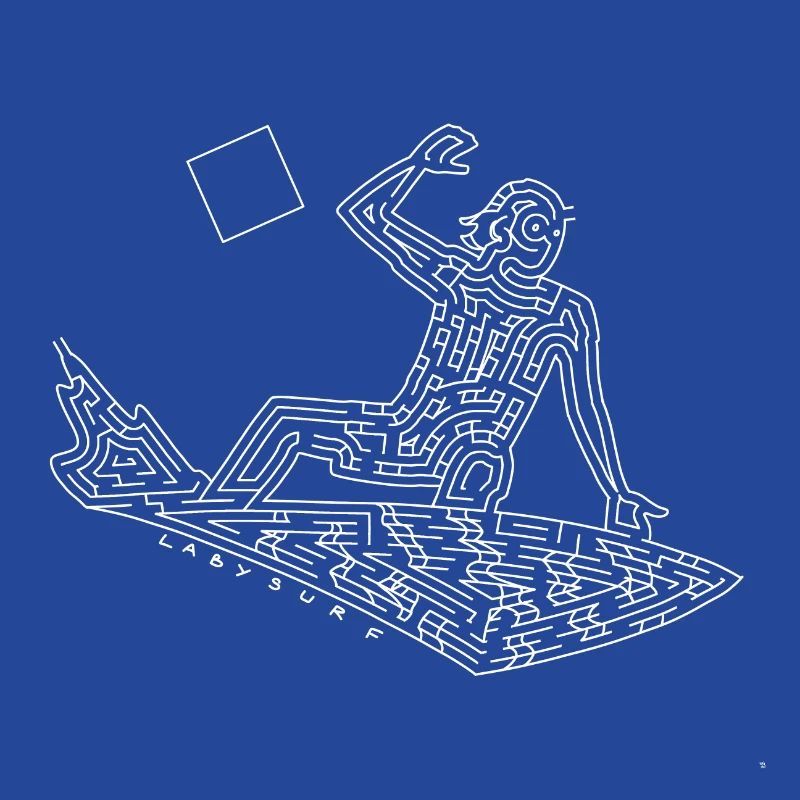 Surfer Maze (white version)