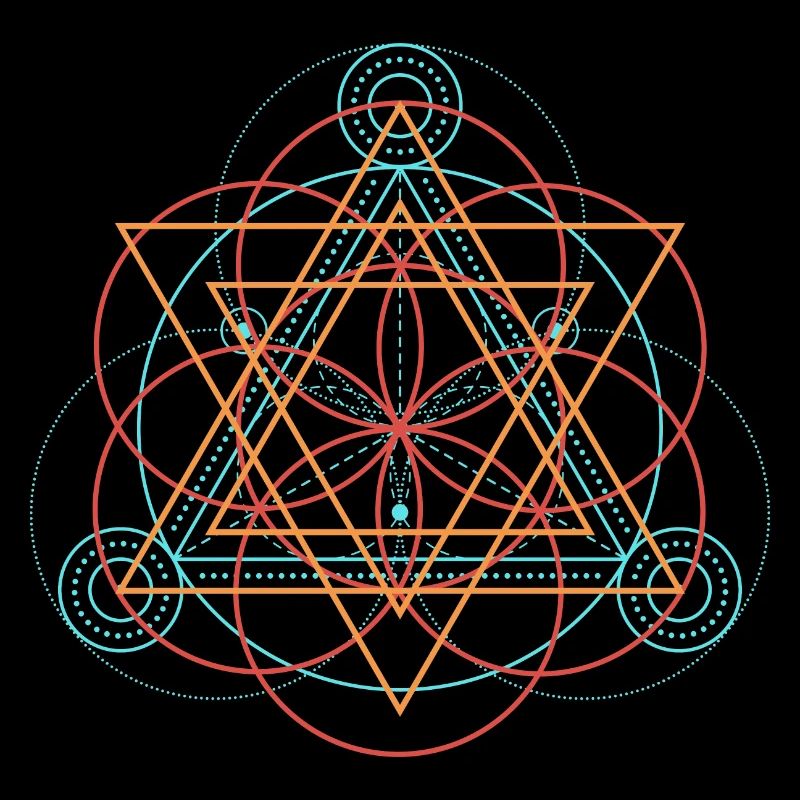 Colorful Sacred Geometry