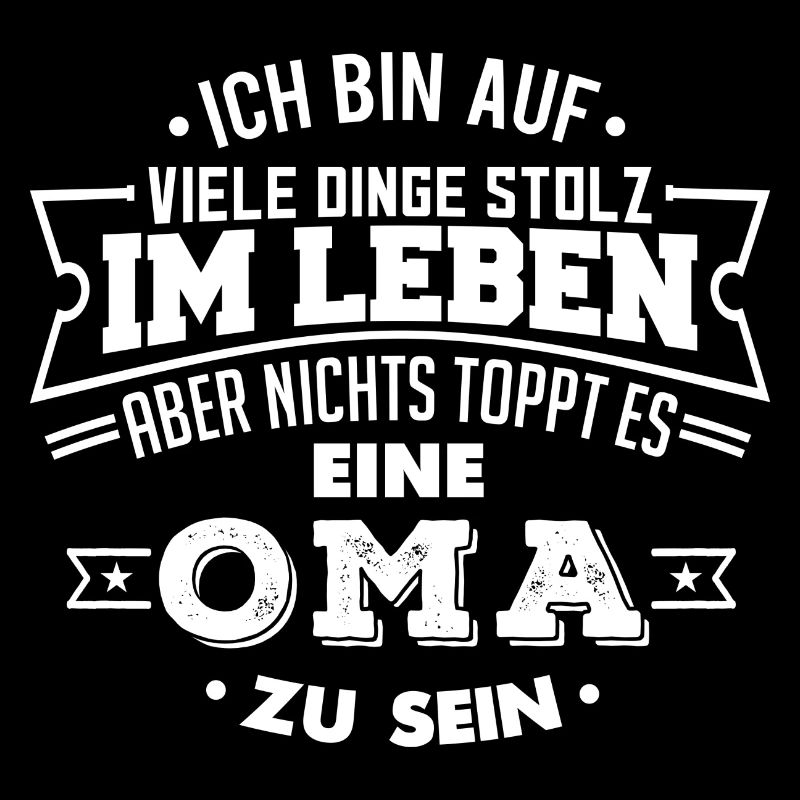 Stolze Oma Omi Großmutter